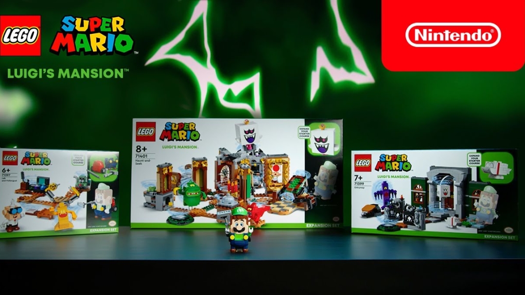 Luigi's Mansion Lego