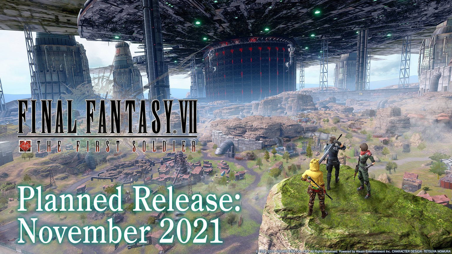 Final Fantasy VII: The First Soldier Launches in November