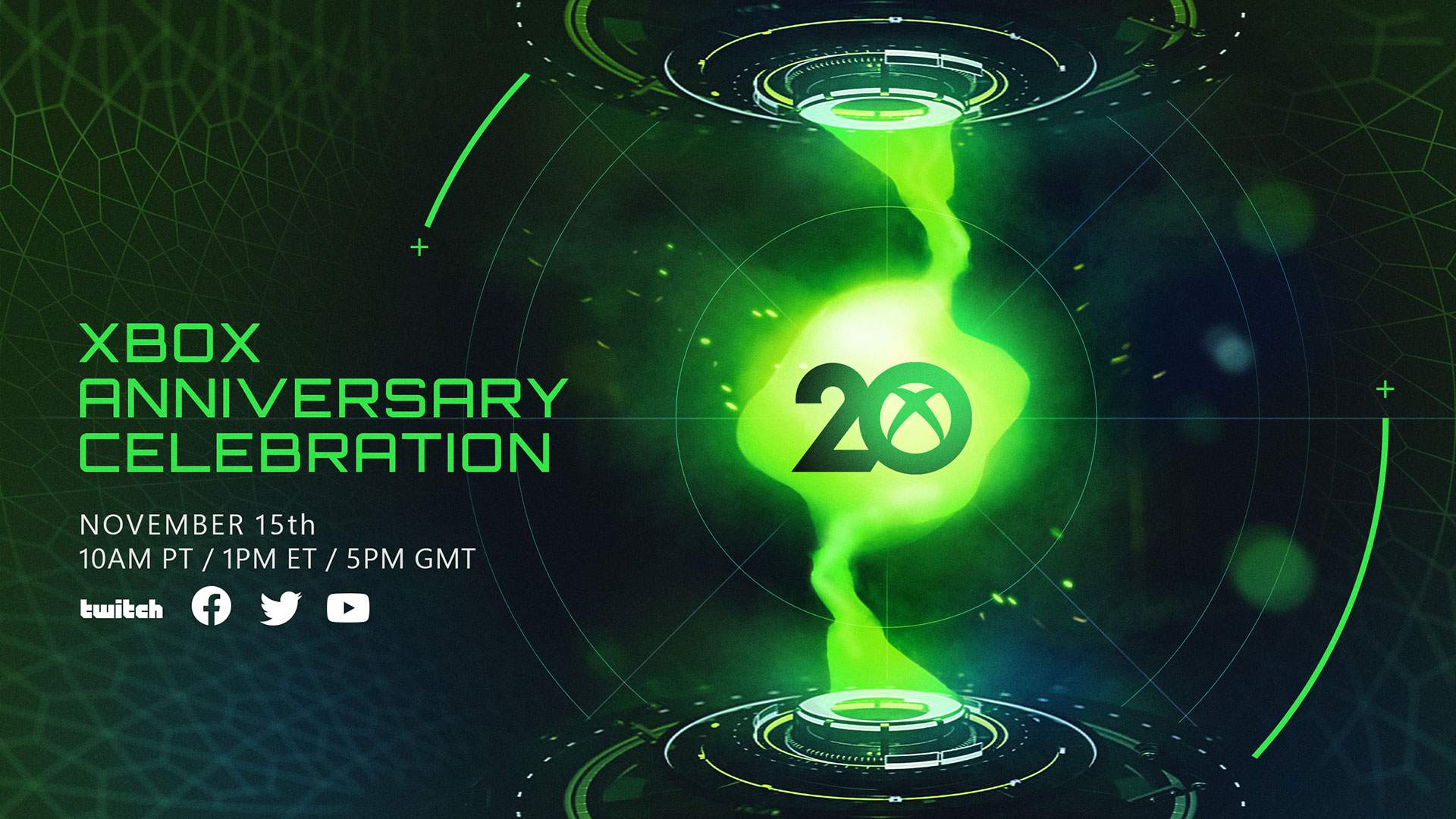 Xbox 20th Anniversary Livestream