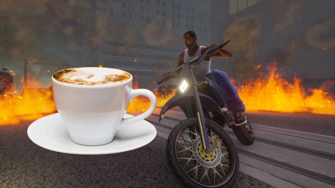 Grand Theft Auto: The Trilogy – The Definitive Edition Hot Coffee