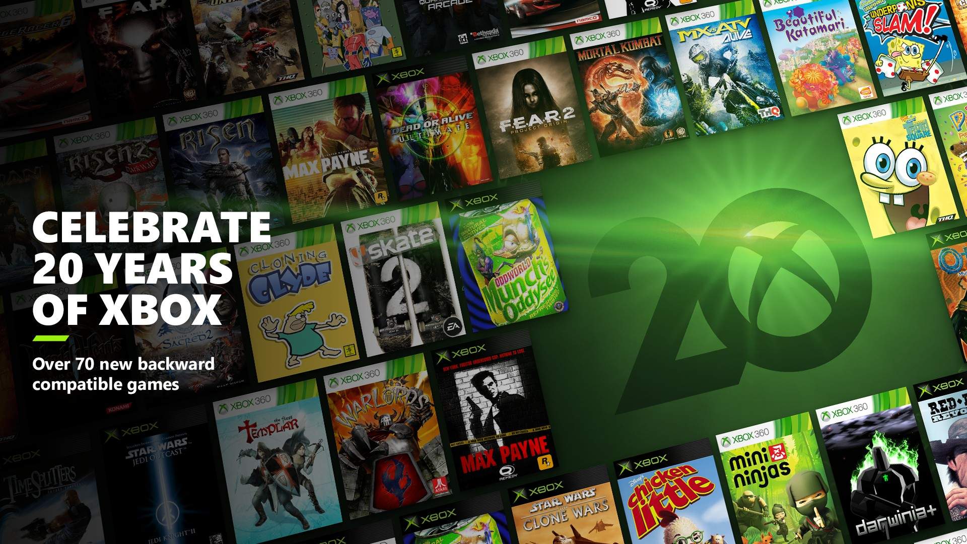 Xbox Backwards Compatibility Adds