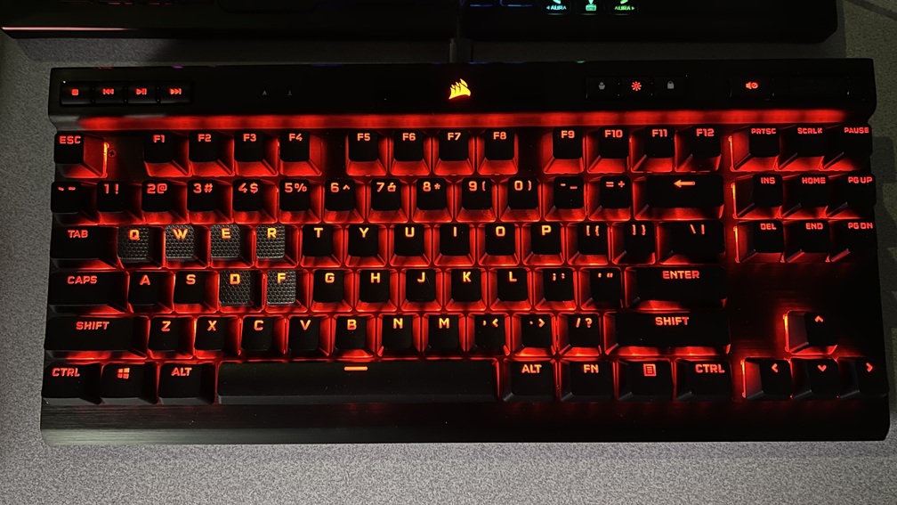 K70 RGB TKL CHAMPION SERIES Mechanical Gaming Keyboard — CHERRY MX