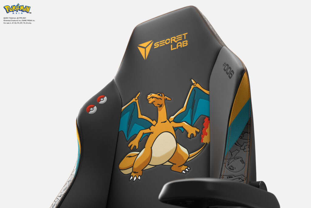 Secret Lab Pokemon Gaming Chair Charizard