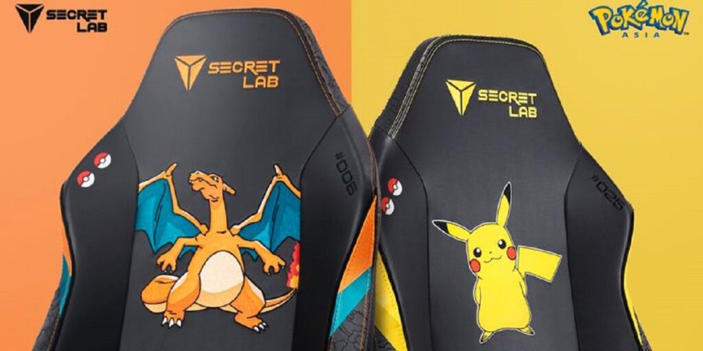 Secret Lab Pokemon Gaming Chairs