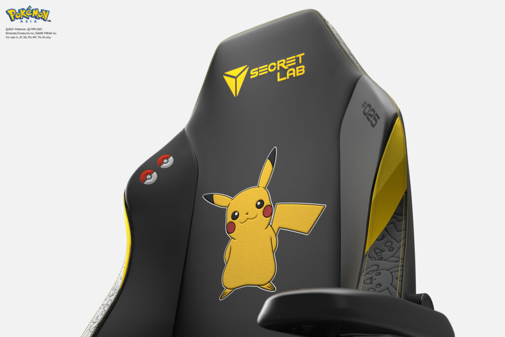 Secret Lab Pokemon Gaming Chair Pikachu
