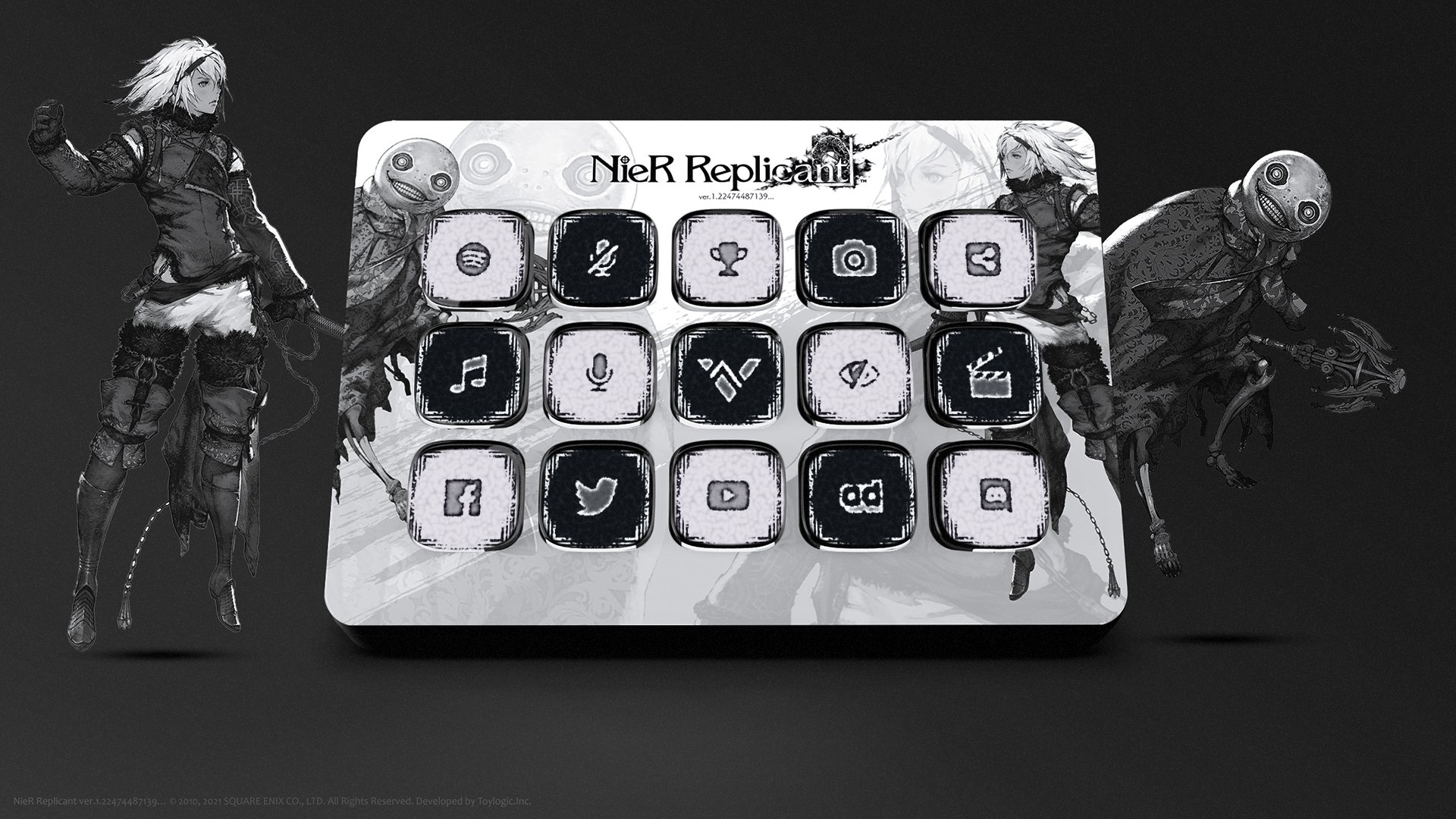 Stream Deck + White