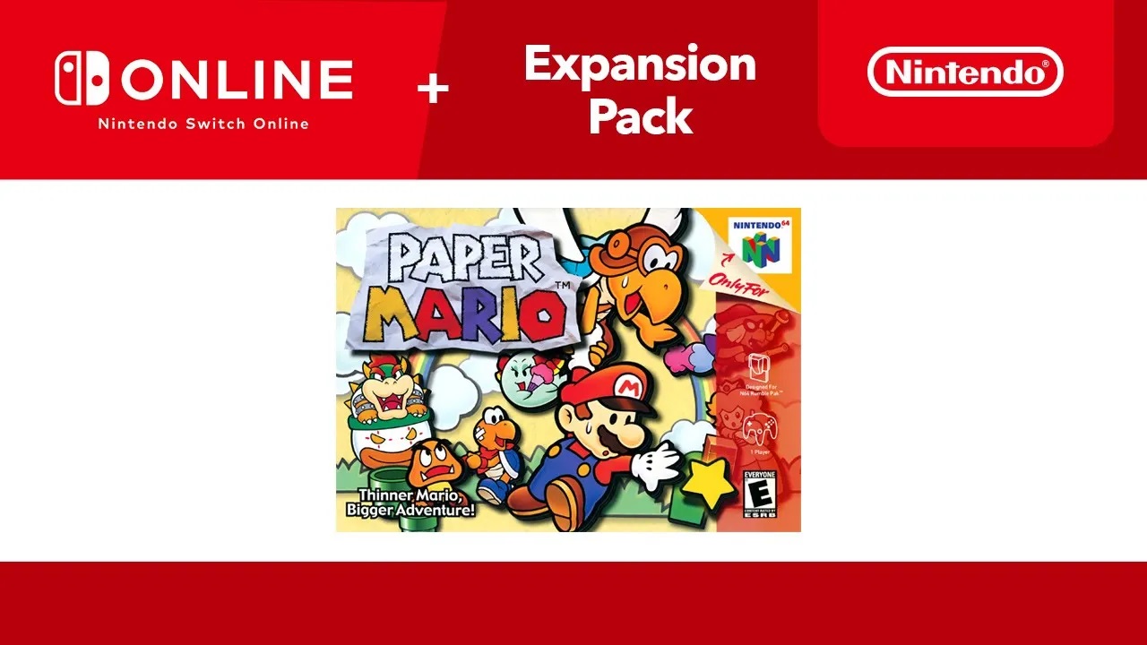 Nintendo Switch Online Adds Paper Mario - Niche Gamer