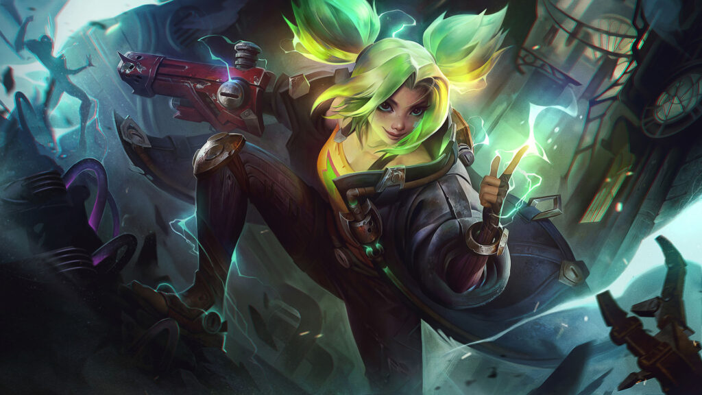 League of Legends Zeri Leak Champion Splash