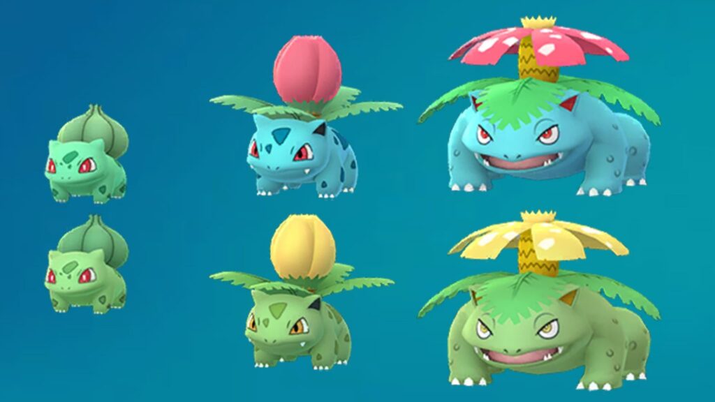 Pokemon Shiny Bulbasaur Pokemon Shiny Bulbasaur