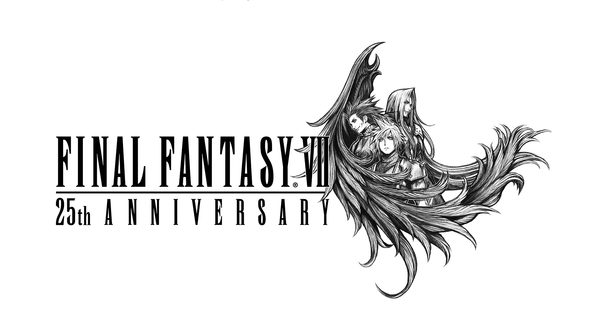 Final Fantasy VII 25th anniversary logo