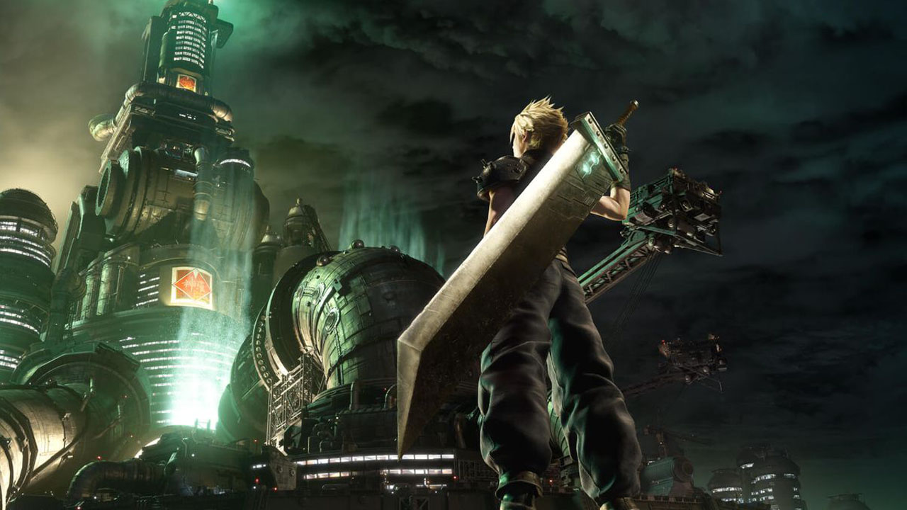 Square Enix staff celebrate the Final Fantasy VII 25th anniversary