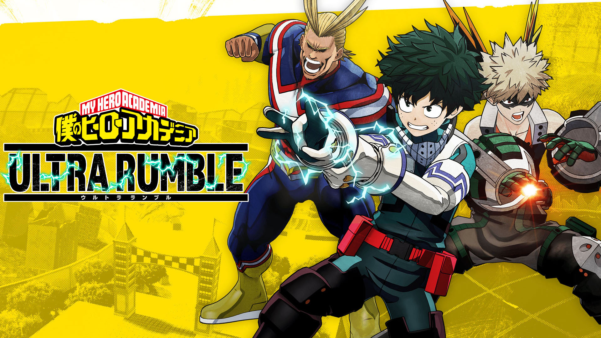 Team up in MY HERO ULTRA RUMBLE, the free-to-play multiplayer online game  available today