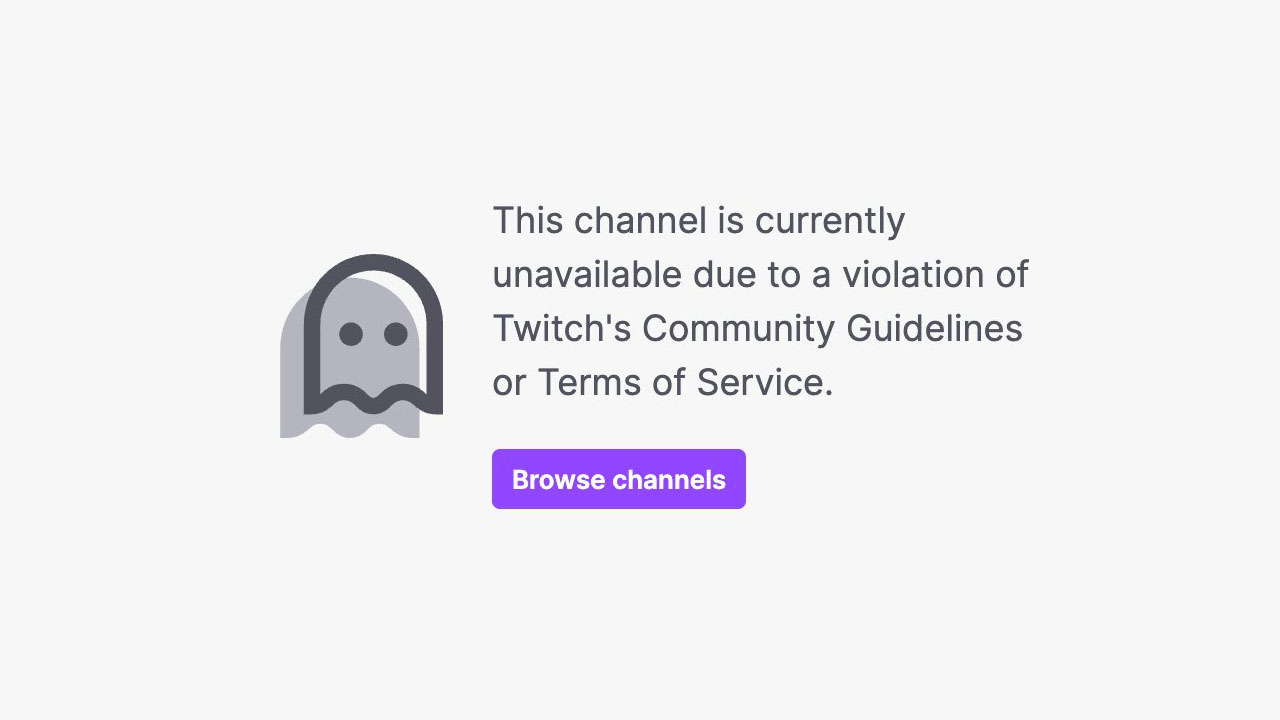 Twitch now bans for misinformation