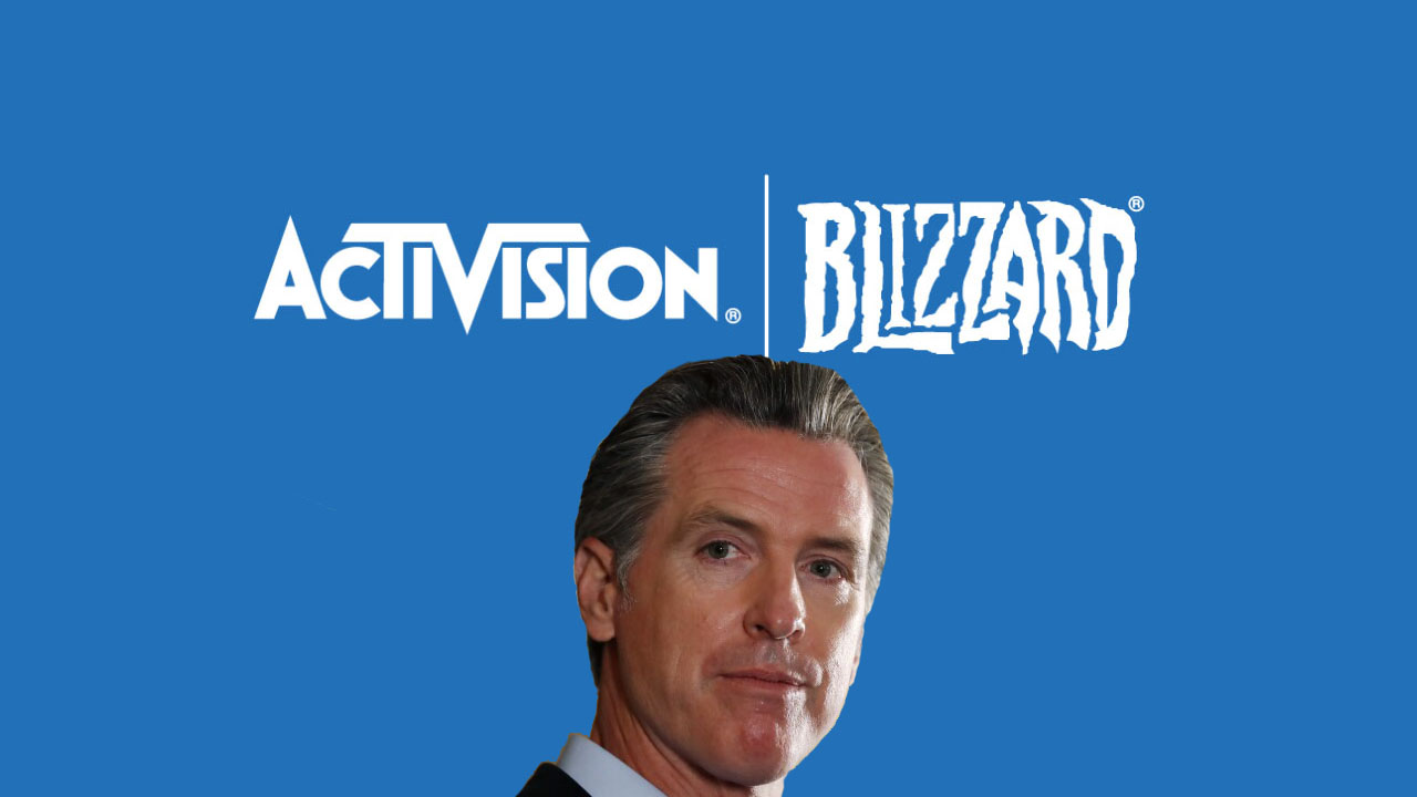 Gavin Newsom is accused of interfering in Activision lawsuit