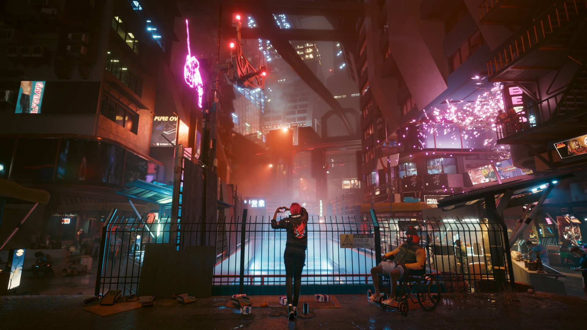 HD wallpaper: Cyberpunk 2077, 4K, city, night, neon, futuristic