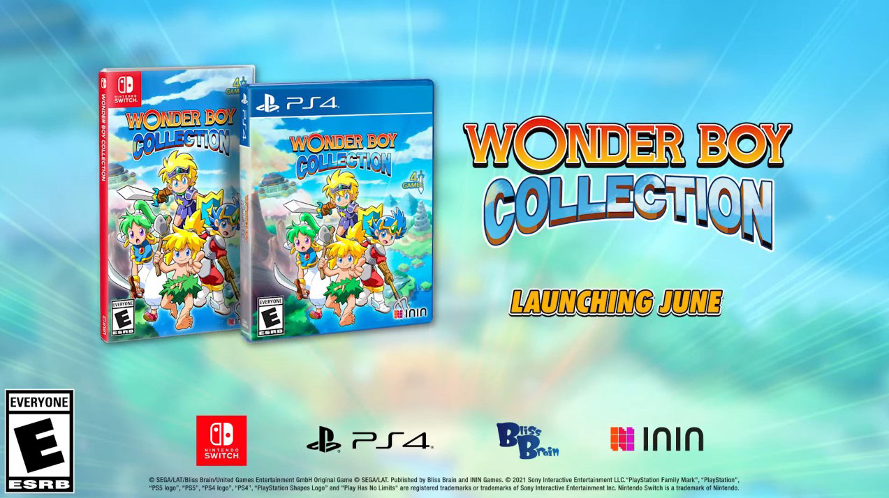 Wonder Boy Collection release date