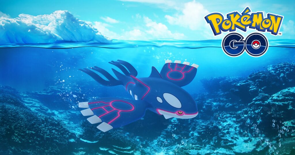 Kyogre Raid Pokemon Go