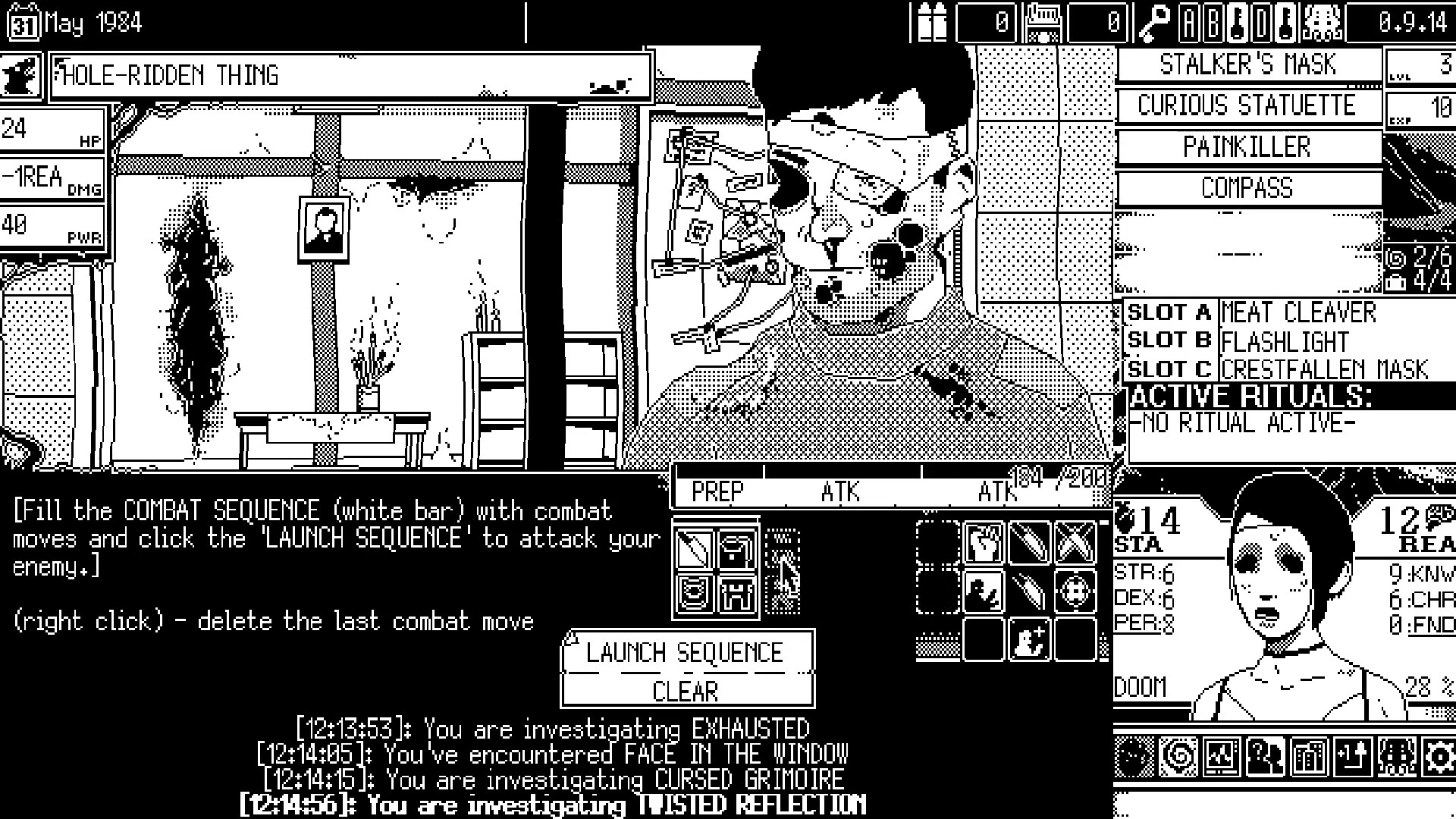 World Of Horror' is Lovecraftian RPG drawn entirely in MS Paint