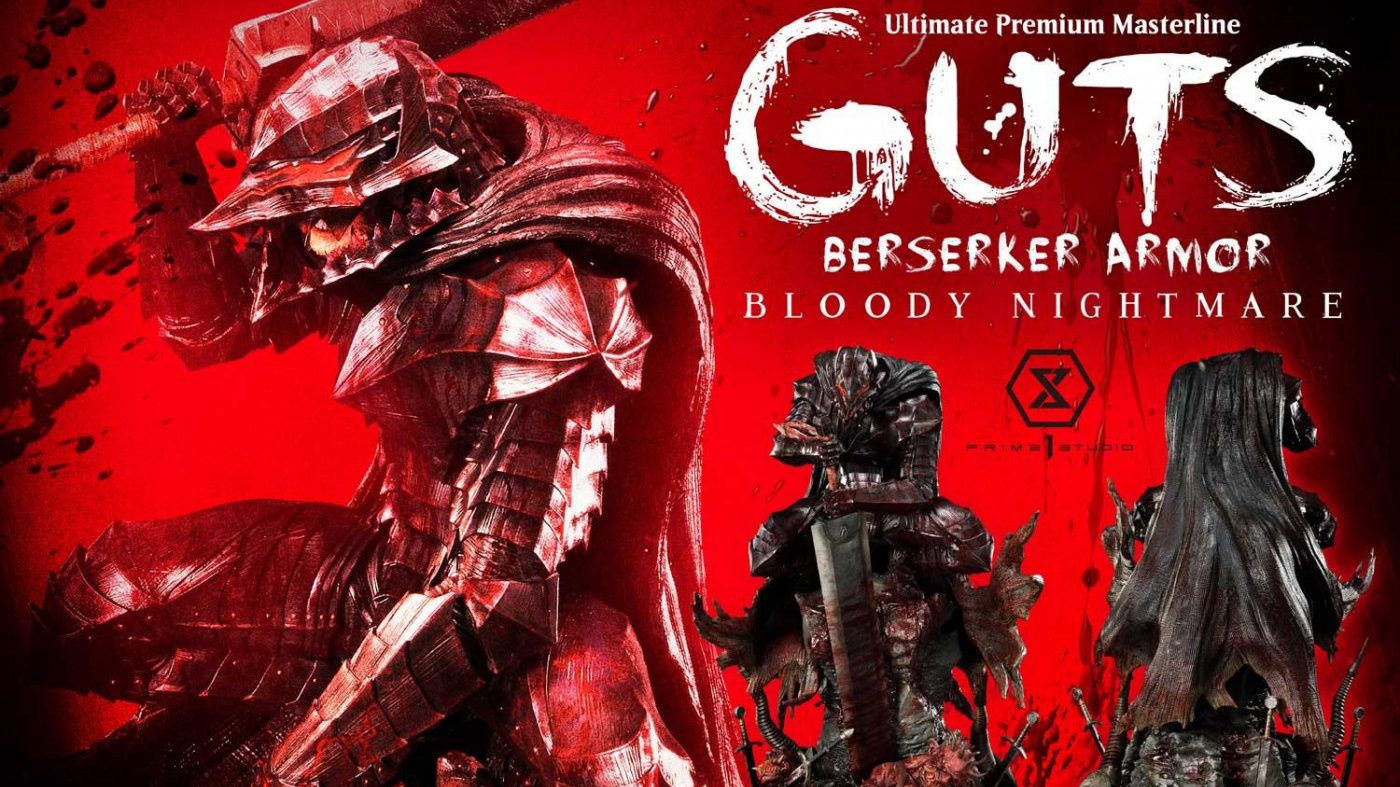 Berserk: Guts Berserker Armor Bloody Nightmare Version 1:4 Scale