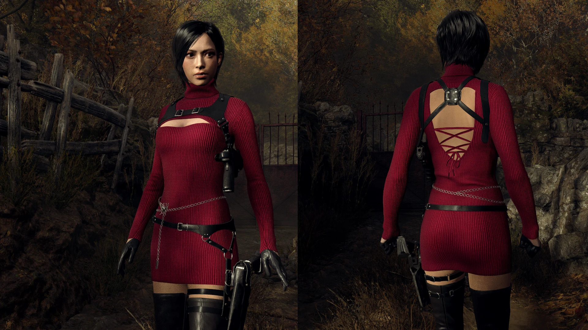 Resident evil 4 remake dlc ada wong. Resident Evil 4 Remake костюмы Ады Вонг мод. Костюмы Ады Вонг во всех играх. Костюм ада. Ада в костюме Джилл.